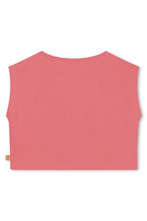 Pink cotton blend tank top BILLIEBLUSH KIDS | U20088499